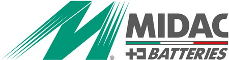 Logo Midac Batteries